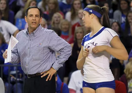 Five-Set Heartbreaker Sends No. 9 Texas Past Kansas Image