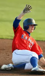 Kansas Baseball Downs Baker, 11-2 Image