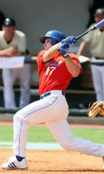 Kansas Baseball Ousts Coastal Carolina, 5-1, Will Play at 4 p.m. Image