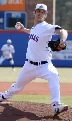 Jayhawks Grab Game One of Doubleheader Against Iowa Image