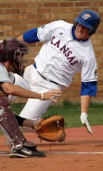 Big Inning Helps Jayhawks Rally Past Arkansas-Little Rock, 9-8 Image