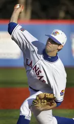 Jayhawks Fall to No. 6 Texas A&M in 10 Innings Image