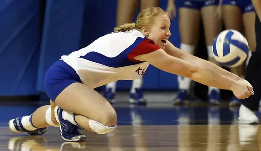 Kansas Looks Dominant, Sweeps Texas Tech in Big 12 Opener Image