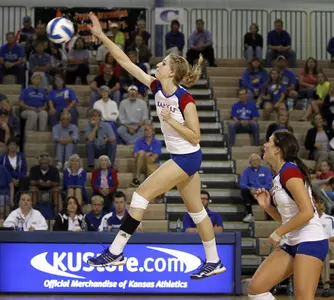 Kansas Snaps Streak in Close Loss to Notre Dame, 3-1 Image
