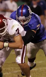 KU Falls To Oklahoma, 19-3 Image