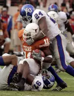 Jayhawks Fall To No. 2 Texas, 66-14 Image