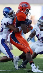 Defense Jumpstarts Offense As Kansas Rolls Past UTEP Image