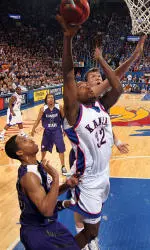 Jayhawks Soar Past Kansas State, 97-70, in Sunflower State Showdown Image