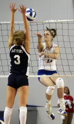 Kansas Wraps Up Season With 3-0 Sweep Over Texas Tech Image