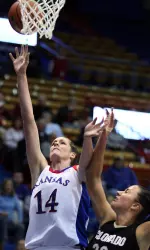 Jayhawks Run Past Colorado, 70-59 Image