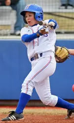 KU Softball Splits Second Day of Kajikawa Classic Image