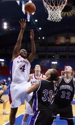 Jayhawks Defeat Evansville in the Second Round of the WNIT Image