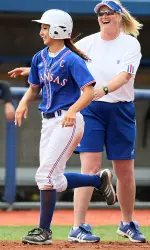 Jayhawks Light-Up Shockers, 8-0, and, 4-0. Image