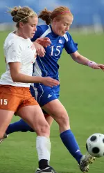 Kansas Soccer Tops Arkansas, 1-0 Image