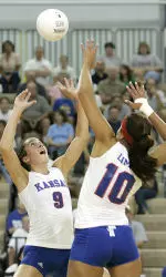 Jayhawks Win In Five; Rozum Breaks KU Assists Record Image