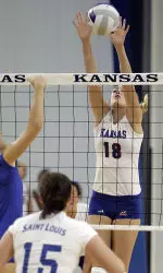 Jayhawks Sweep Saint Louis Image