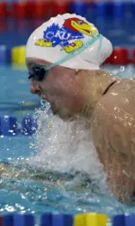 Swimming and Diving Honors Senior Class and Leads ISU After Day One Image