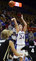 Jayhawks Comeback Attempt Falls Short at No. 13 Texas, 74-66 Image