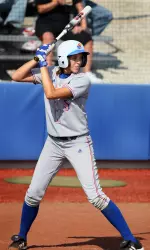 Jayhawk Softball Squeezes By No. 10 Cal In Extra Innings Image