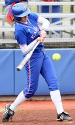 Kansas Softball Defeats North Dakota State in Five Innings Image