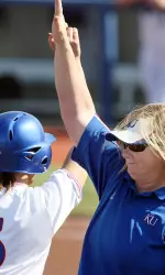 Five Jayhawks Combine For Eight RBI as KU Softball Tops Western Illinois Image