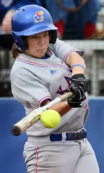 KU Softball Comes Up Short at Oklahoma State Image