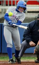 KU Softball Run-Rules Texas Tech In Six Innings, Bunge Gets 400th Win at KU Image