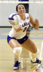 Jayhawks Drop Match To #14 Texas, 3-0 Image