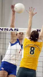 No. 24 Jayhawks Sweep North Dakota State Image
