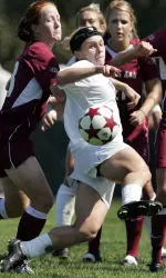 Current Players Top Former Jayhawks, 2-1, in Kansas Soccer Alumni Match Image