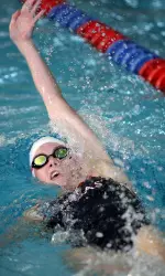 Kansas Swimming and Diving Competes in Annual Intrasquad Meet Image