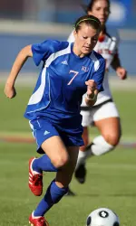 Kansas Soccer Falls to Men's Club Team in Exhibition Image