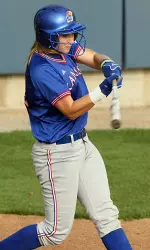 Jayhawks Conclude Weekend with Extra-Inning Victory Image