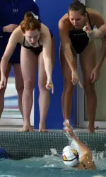 Kansas Swimming in Second After First Day of Cavalier Invite Image