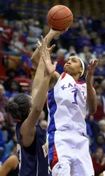 McCray Scores a Season-High 30 Points as Kansas Defeats UC-Riverside, 75-60 Image