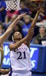 Jayhawks Fall to No. 13 Oklahoma, 81-69 Image