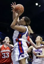 KU Falls to Nebraska, 65-57 Image