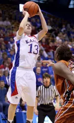 Davis Records Perfect Game as Kansas Defeats Colorado 79-72 Image