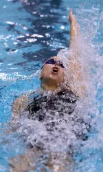 Kansas' Kuzhil Takes Ninth on Final Day of NCAA Swimming and Diving Image