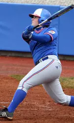 Big Inning Dooms Kansas Softball in Nightcap Image