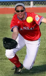 Kansas Defense Holds Off Kangaroos, Sweep UMKC Image