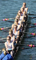 Kansas Rowing Races Hard against Bucknell, Rhode Island and Old Dominion Image