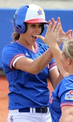 No. 17 Texas Tops KU Softball Image