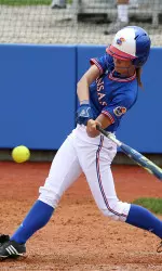 KU Softball Nearly Upsets No. 9/9 Oklahoma State Image