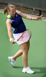 Morozova Goes Undefeated, but Kansas Tennis Falls 6-1 to No. 70 Texas Tech Image