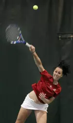 Kansas Tennis Falls to No. 2 Baylor 7-0 on Senior Day Image