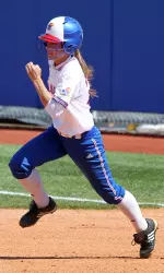 KU Softball Edged 4-3 In Regular-Season Finale Image