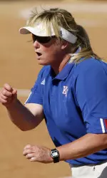 KU Softball Team Wins Opening Round of NCAA Tournament Image