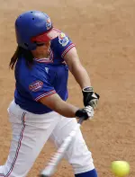 KU Softball Team Topped by Washington Image