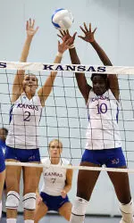 Jayhawks Sweep Kangaroos in Home Opener Image